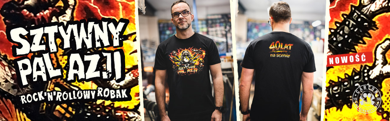 SZTYWNY PAL AZJI rock'n'rollowy robak